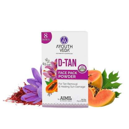 Ayouthveda D-TAN Face Pack Powder - BUDNEN