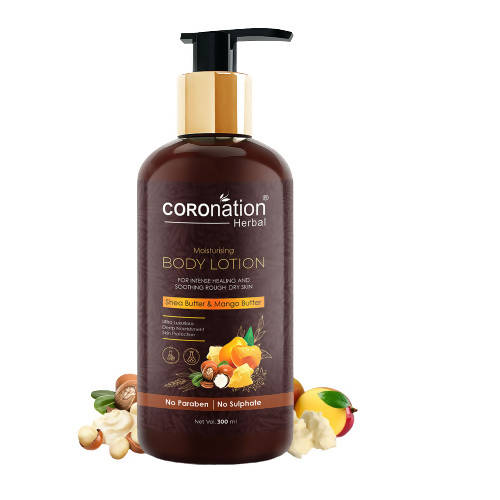 Coronation Herbal Shea Butter & Mango Butter Body Lotion - usa canada australia