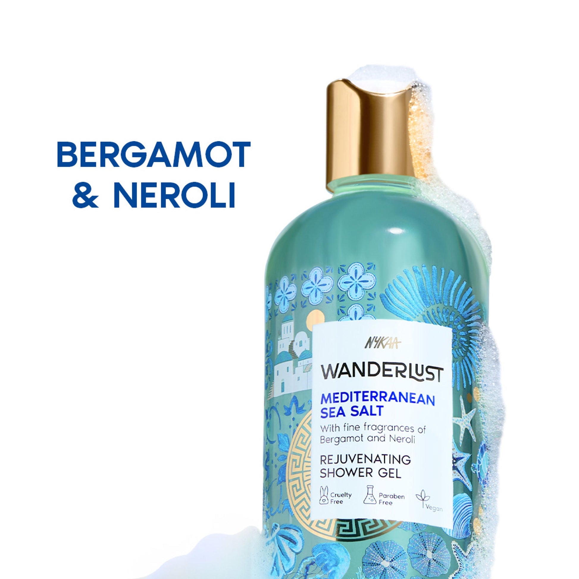 Wanderlust Shower Gels - Mediterranean-Sea-Salt