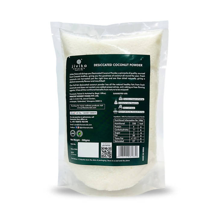 Jivika Naturals Desiccated Coconut Powder