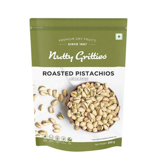 Nutty Gritties California Roasted Pistachios Lightly Salted - BUDNE
