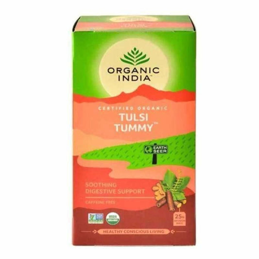 Organic India Tulsi Tummy 25 Tea Bags - BUDNE