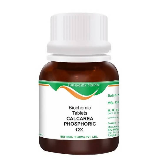 Bio India Homeopathy Calcarea Phosphoric Biochemic Tablets