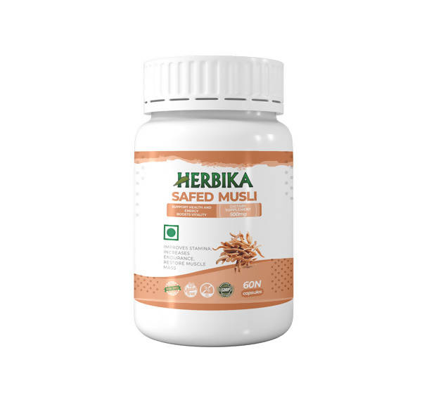 Herbika Safed Musli Capsules -  usa australia canada 