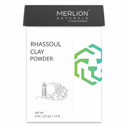 Merlion Naturals Rhassoul Brown Clay Powder