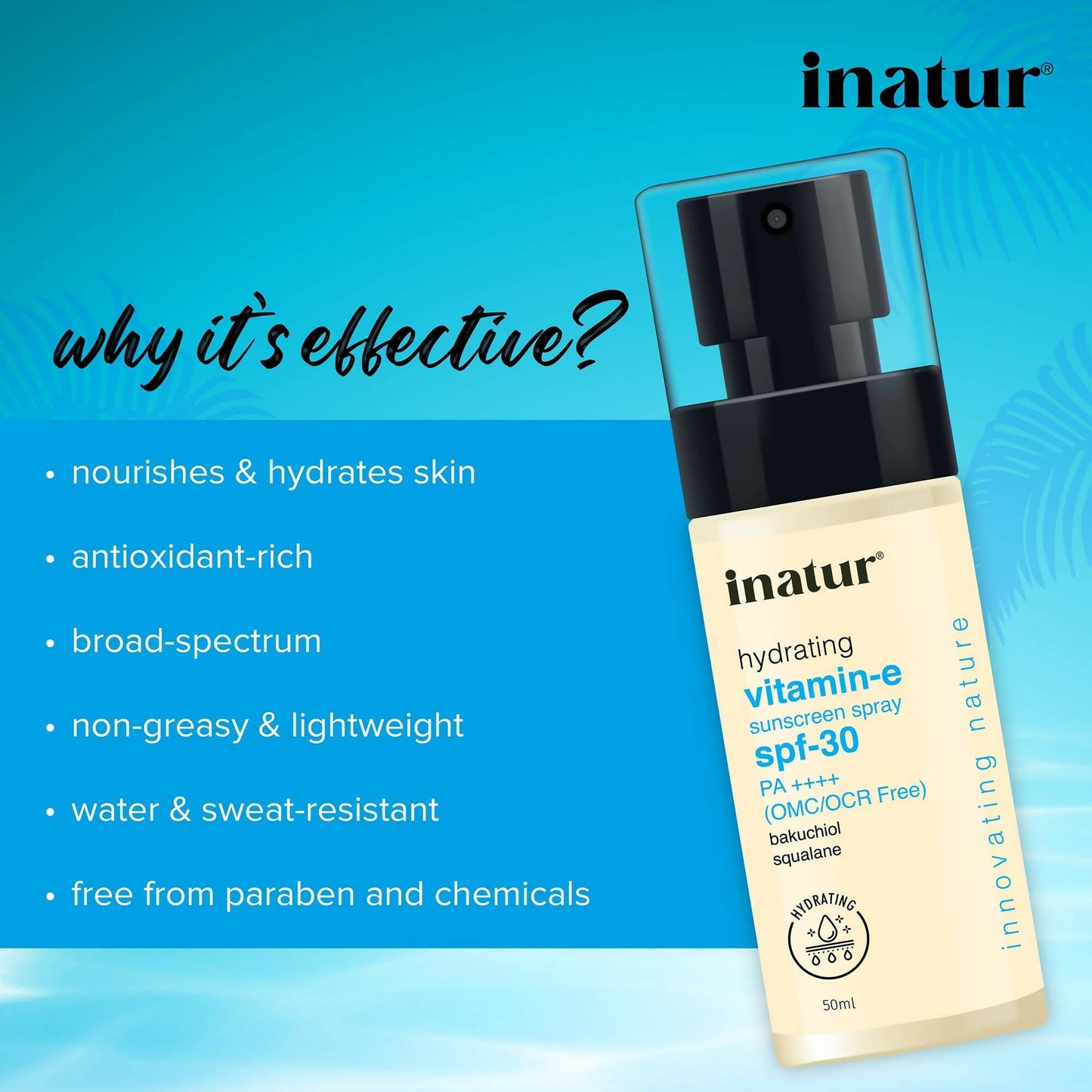 Inatur Vitamin E Sun Spray SPF 30