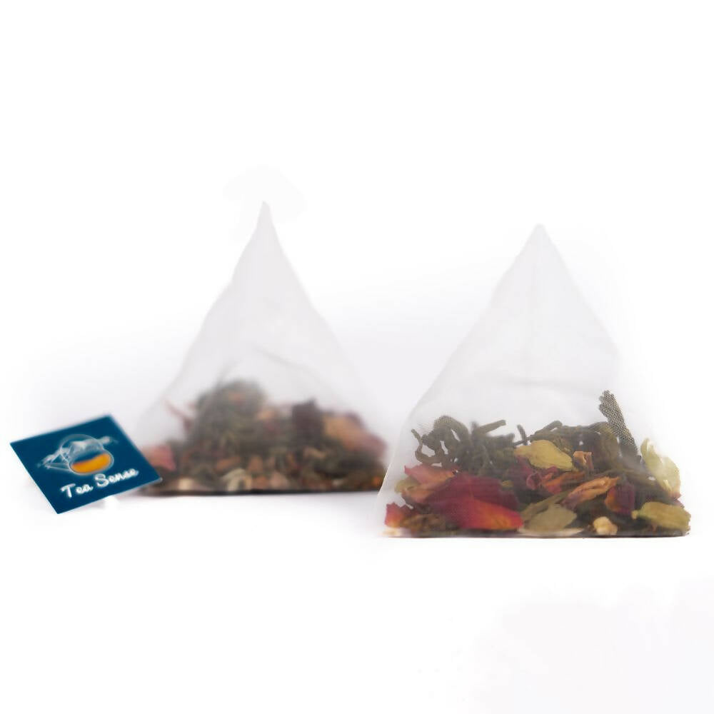 Tea Sense Kashmiri Kahwa Detox Green Tea Bags Box