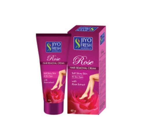 New Shama Jiyo Fresh Rose Hair Removal Cream - BUDNE