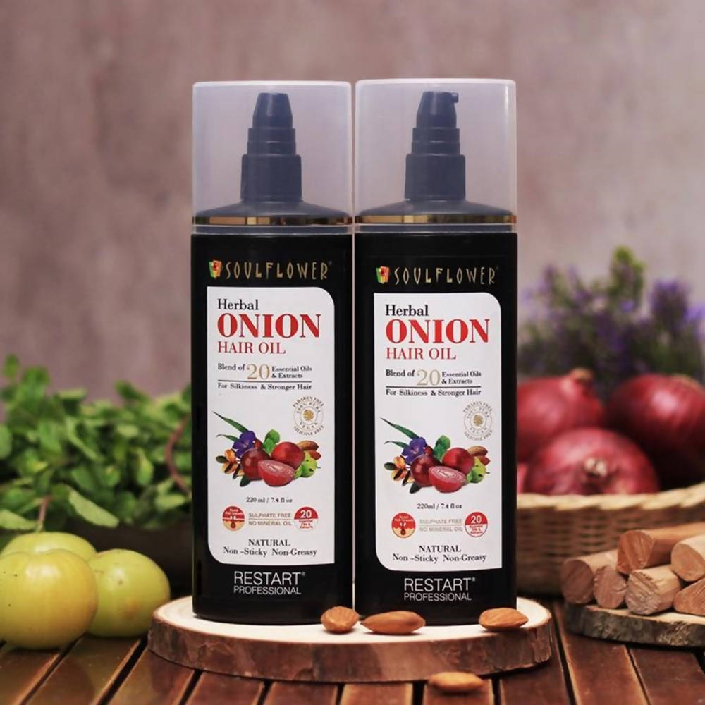 Soulflower Herbal Onion Hair Growth Oil