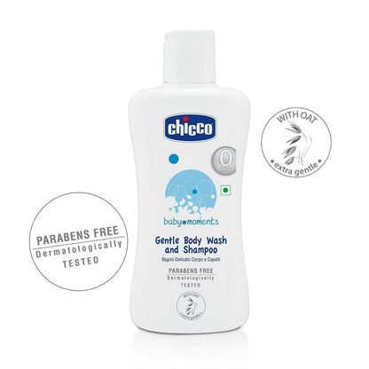 Chicco Baby Moments Gentle Body Wash And Shampoo