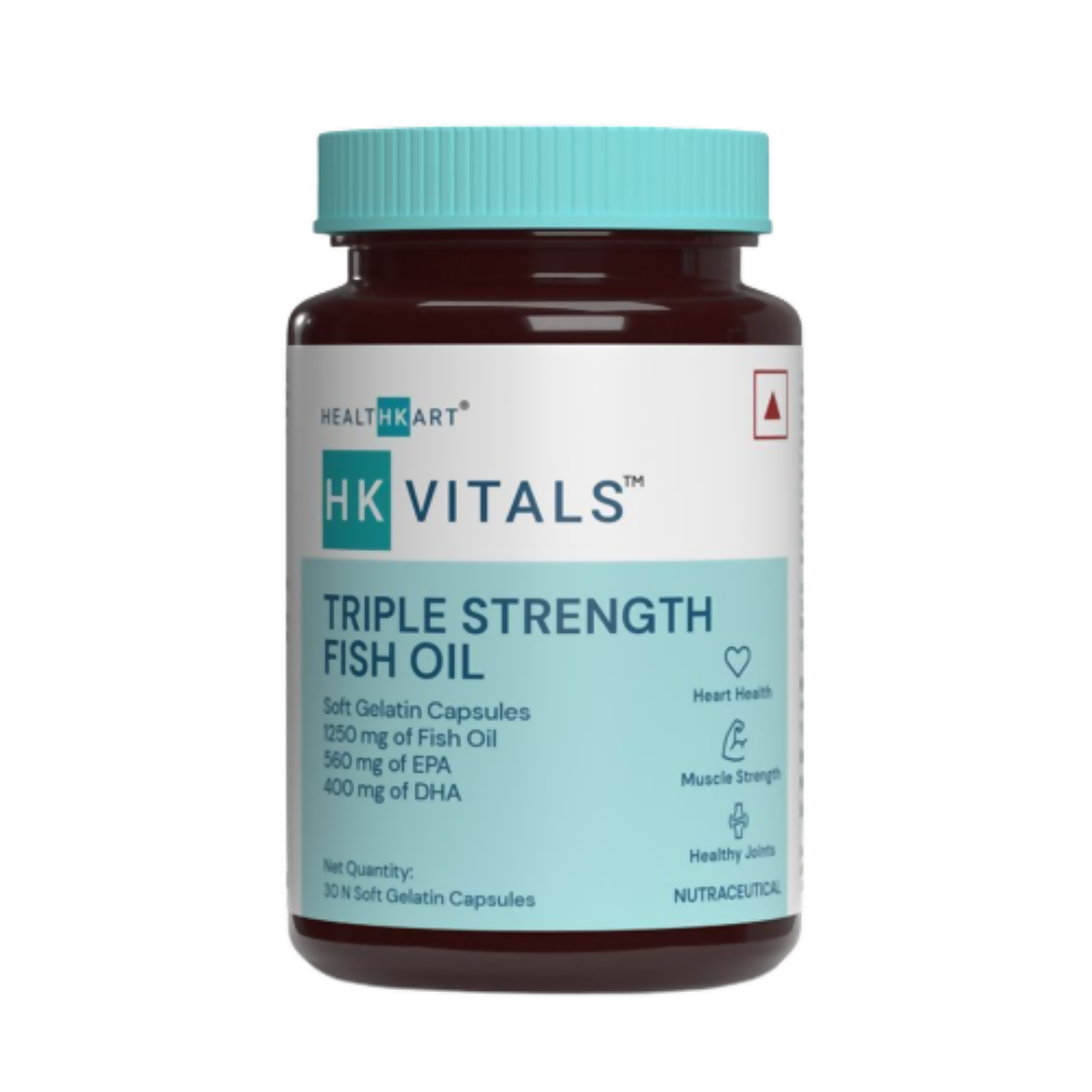 HK Vitals Triple Strength Fish Oil Capsules -  usa australia canada 