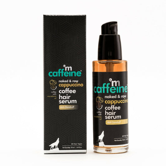 mCaffeine Naked & Raw Cappuccino Coffee Hair Serum -  USA 