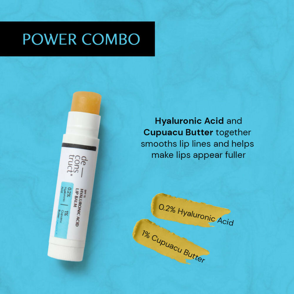 Deconstruct Hyaluronic Acid Lip Balm For Dry & Chapped Lips