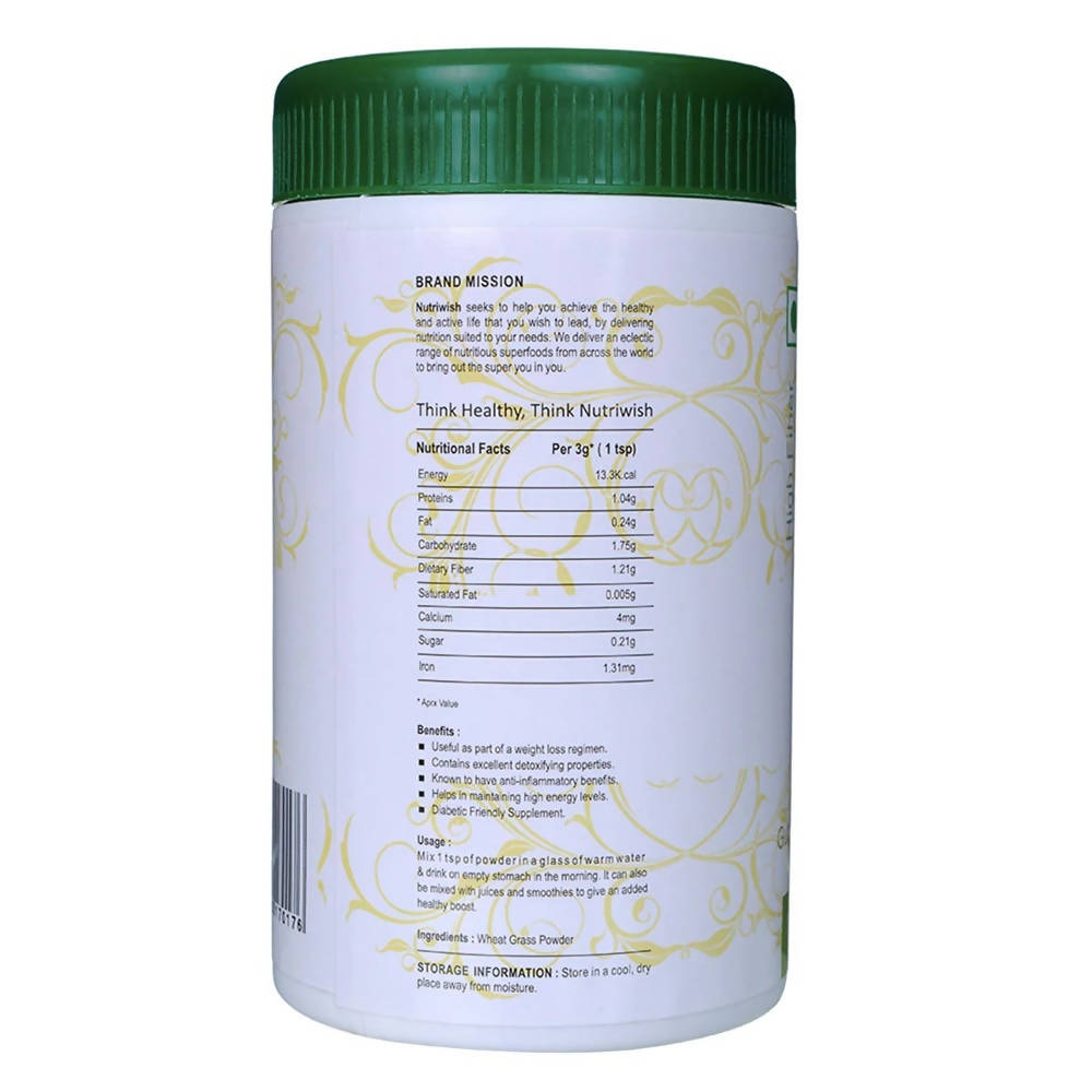 Nutriwish Wheat Grass Powder