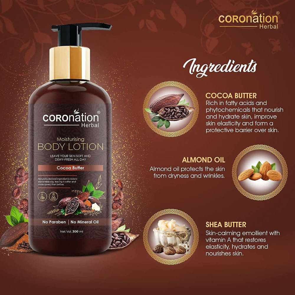 Coronation Herbal Cocoa Butter Moisturising Body Lotion