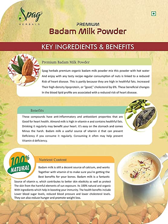 Spag Herbals Premium Instant Badam Milk Powder