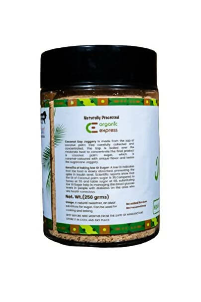 Organic Express Coconut Palm Neera (Sap) Jaggery Powder