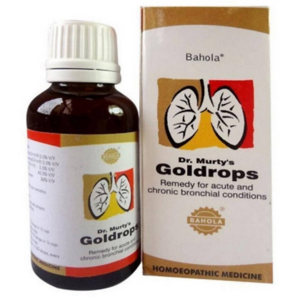 Bahola Homeopathy Dr. Murty's Gold Drops -  buy in usa 