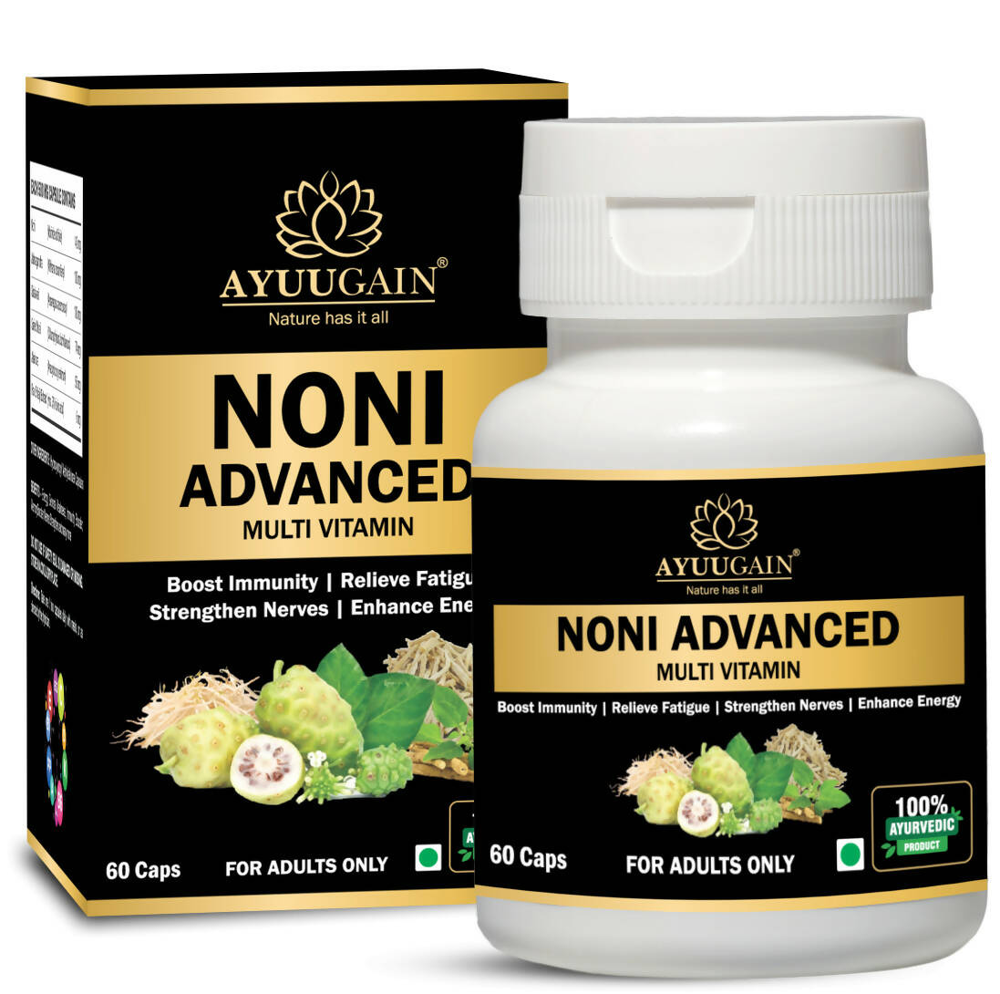 Ayuugain Noni Advanced Multivitamin Capsules -  usa australia canada 