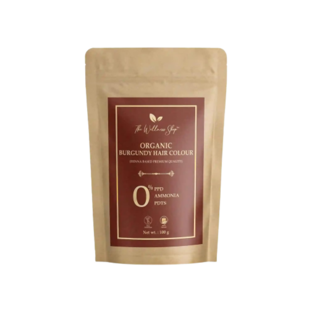 The Wellness Shop Organic Burgundy Hair Colour - buy in USA, Australia, Canada