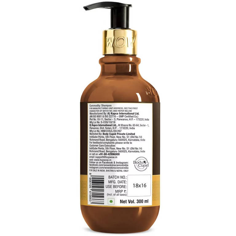 Wow Skin Science Macadamia Nut Oil Shampoo