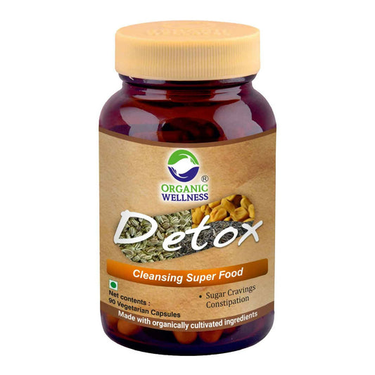 Organic Wellness Detox Vegetarian Capsules - BUDEN