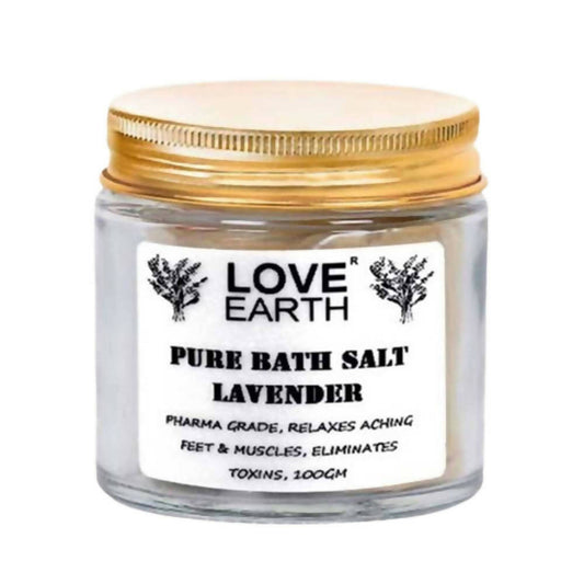 Love Earth Pure Bath Salt Lavender - usa canada australia