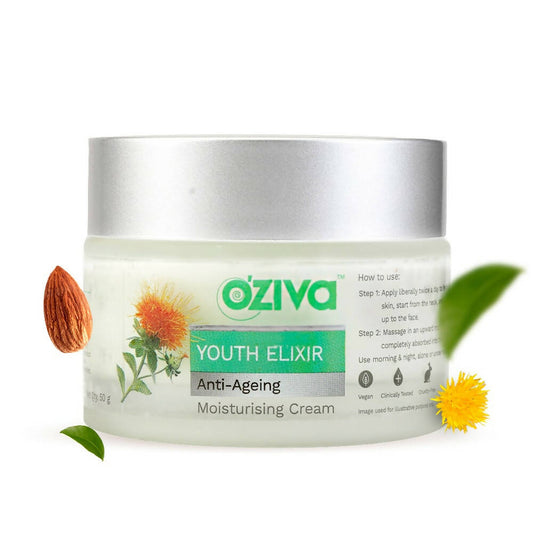 OZiva Youth Elixir Anti-Ageing Moisturising Cream - BUDNE