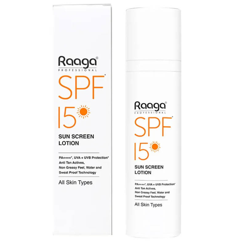 Raaga Professional SPF 15 Sun Screen Lotion - BUDEN