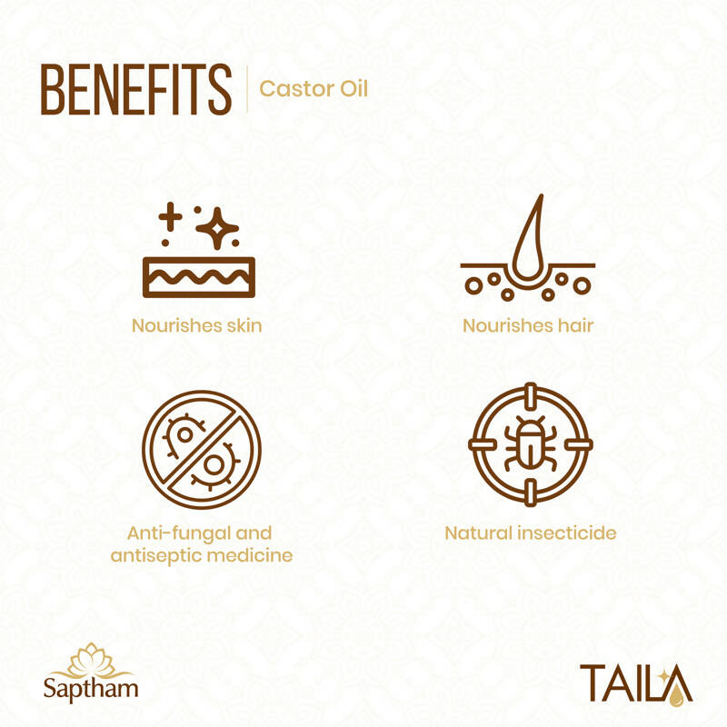 Saptham Taila 100% Natural Castor Oil