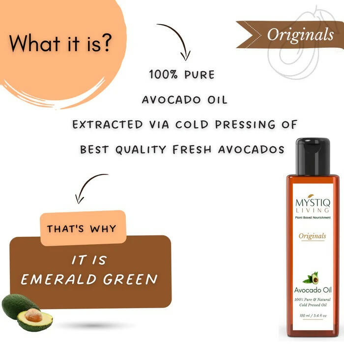 Mystiq Living Originals Avocado Oil