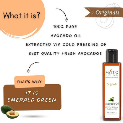 Mystiq Living Originals Avocado Oil