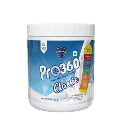 Pro360 Classic Daily Wellness Family Protein Health Drink Supplement Powder