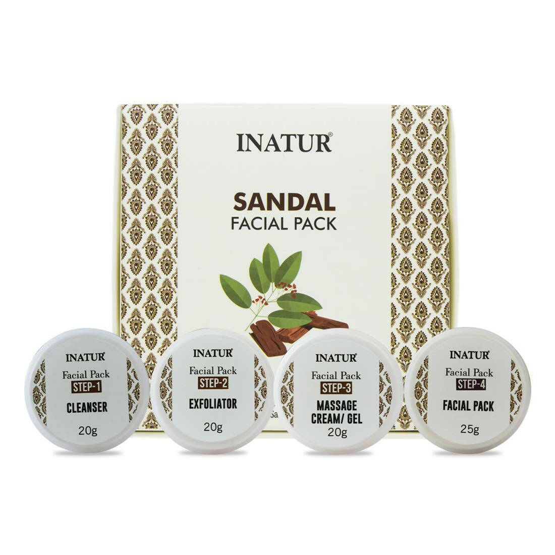 Inatur Sandal Facial Kit