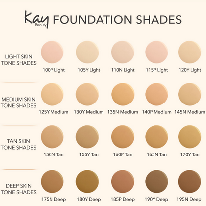 Kay Beauty Hydrating Foundation - 110N Light