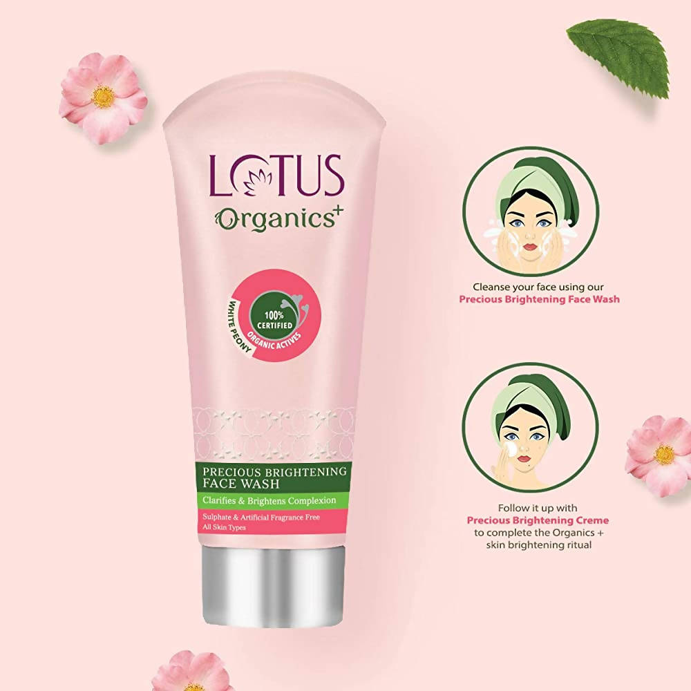 Lotus Organics+ Precious Brightening Face Wash