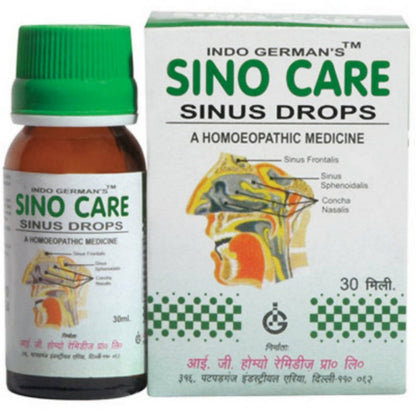 Indo German's Homeopathy Sino Care Sinus Drops - BUDNE