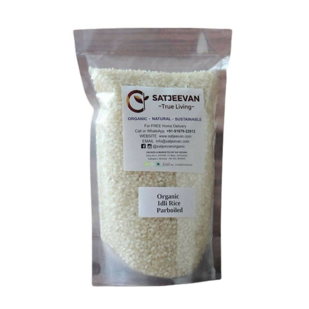 Satjeevan Organic Idli Rice Parboiled