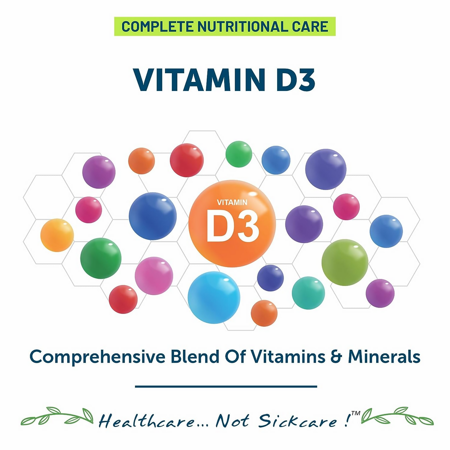 Bliss Welness Vitamin D3 Tablets