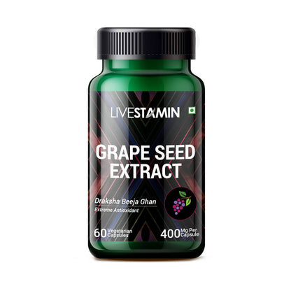 Livestamin Grape Seed Extract Capsules