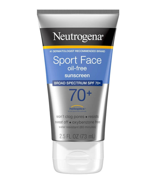 Neutrogena Sport Face Oil-Free Lotion Sunscreen SPF 70 - BUDEN