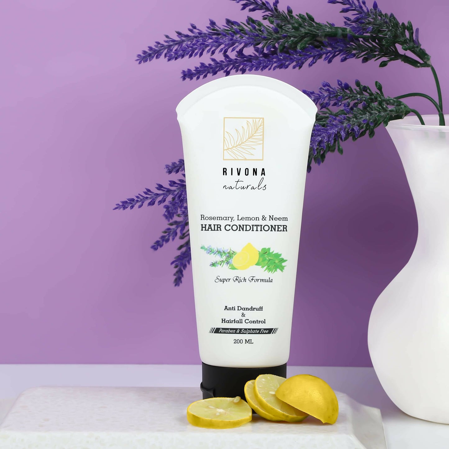 Rivona Naturals Rosemary, Lemon & Neem Hair Conditioner