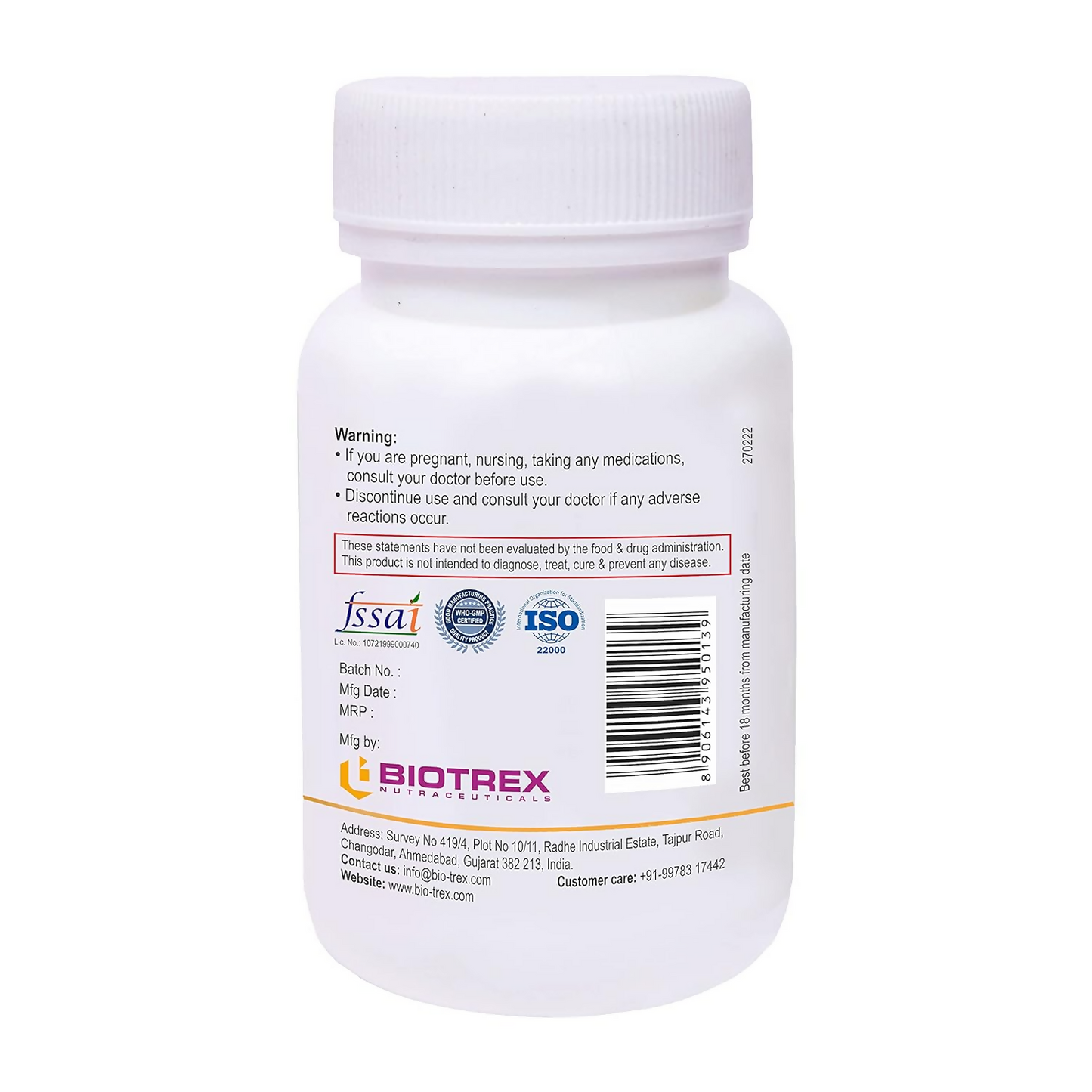 Biotrex Nutraceuticals Noni Capsules (1000mg)