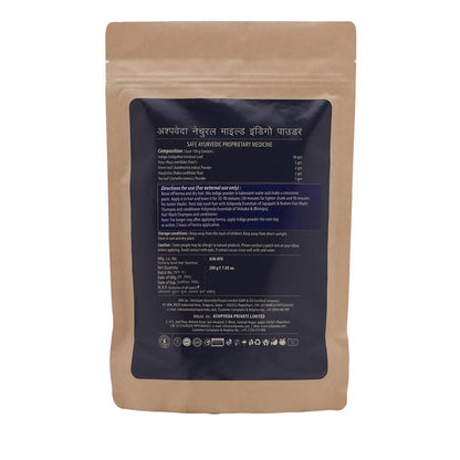 Ashpveda Natural Mild Indigo Powder