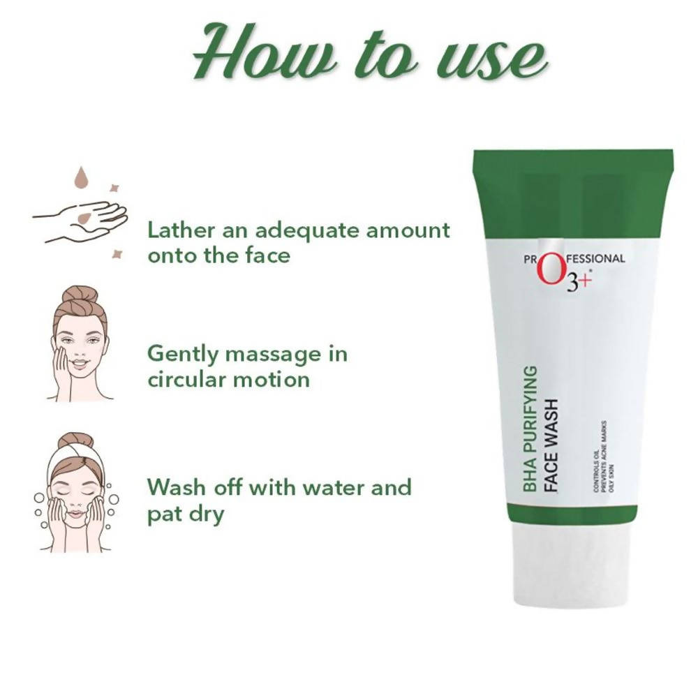 Professional O3+ Bha Purifying Face Wash