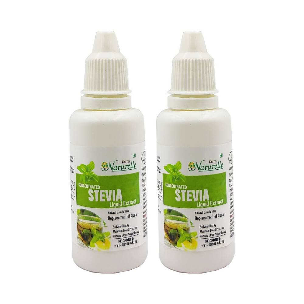 Farm Naturelle Concentrated Stevia Extract Liquid Drops - usa canada australia