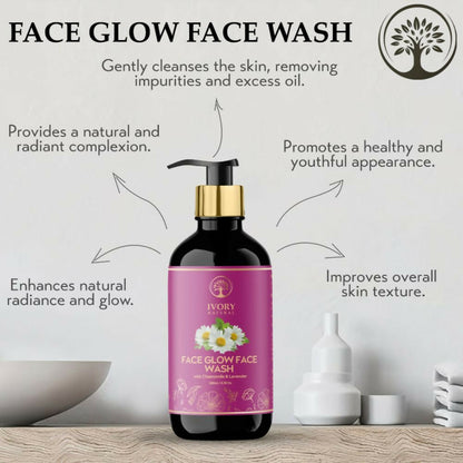 Ivory Natural Face Glow Face Wash For A Luminous, Radiant Complexion