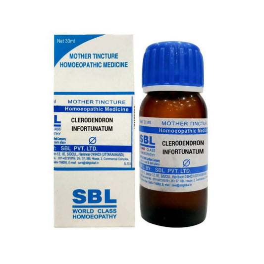 SBL Homeopathy Clerodendron Infortunatum Mother Tincture Q - BUDEN