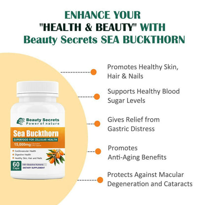 Beauty Secrets Himalayan Sea Buckthorn Capsules