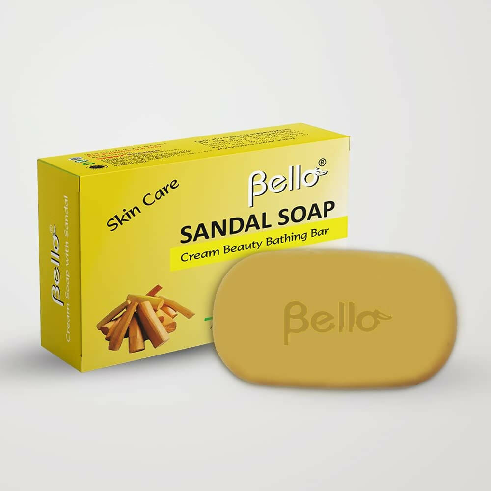 Bello Herbals Sandal Soap Cream Beauty Bathing Bar